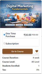 Acadlix eCommerce Module